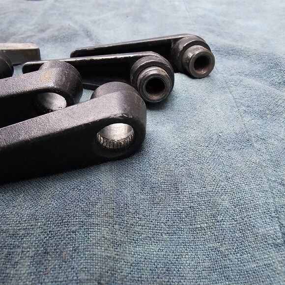 Vintage Safe Handles L-Shaped Adjustable Clamping Levers (Lot of 7) - Picture 5 of 8